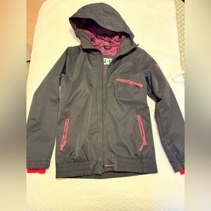 DC Black and Pink Waterproof Jacket